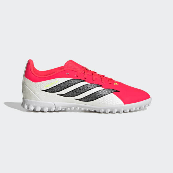 Rojo Zapatos de Fútbol Predator Pasto Artificial para Niños