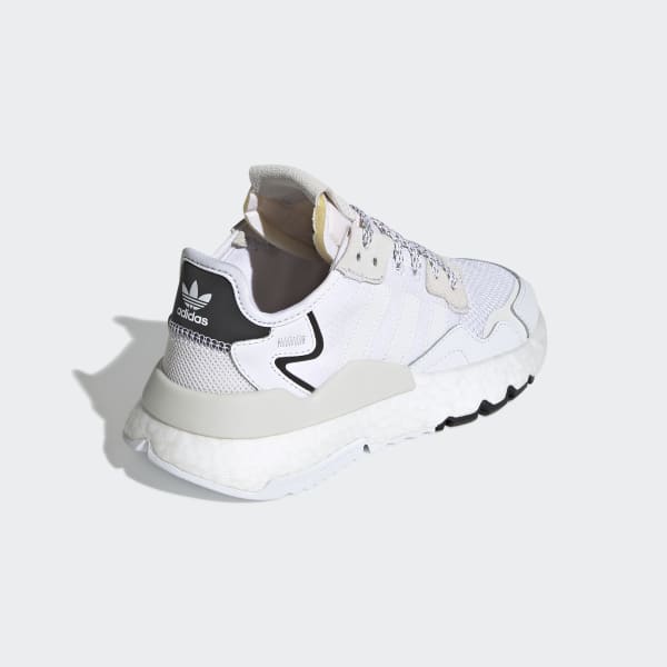Alternative proposal Hoist Unevenness adidas Nite Jogger Shoes - White | adidas Malaysia