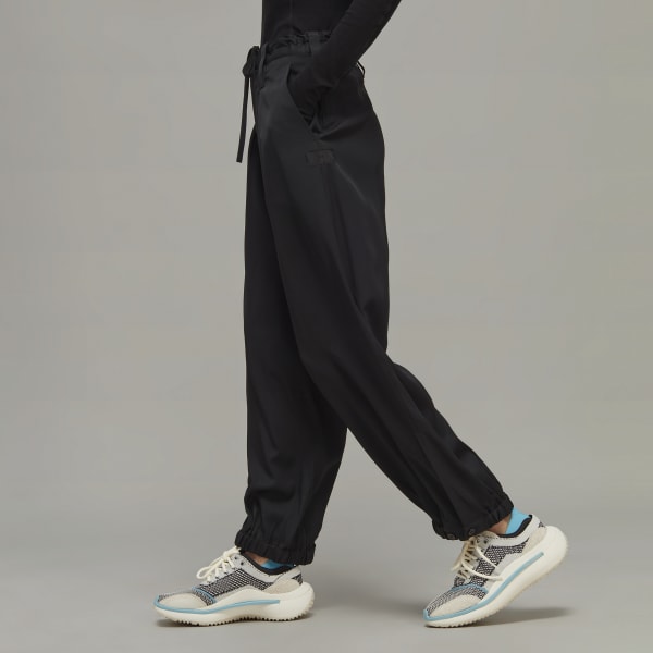 Black Y-3 Elegant Woven Cargo Pants
