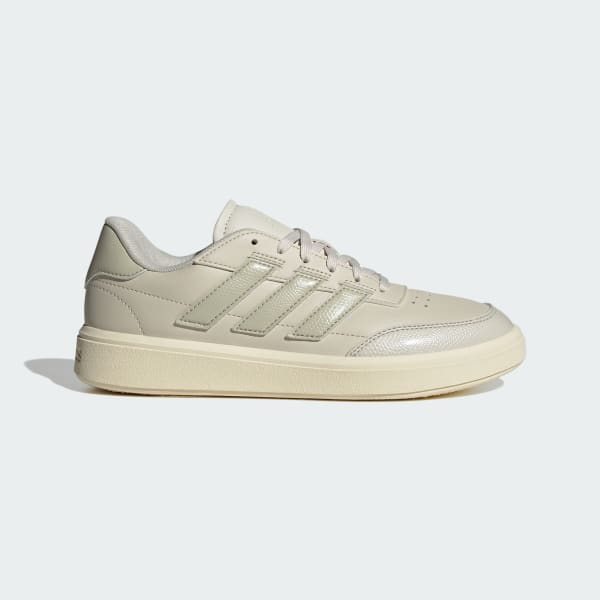 Beige Courtblock Schuh