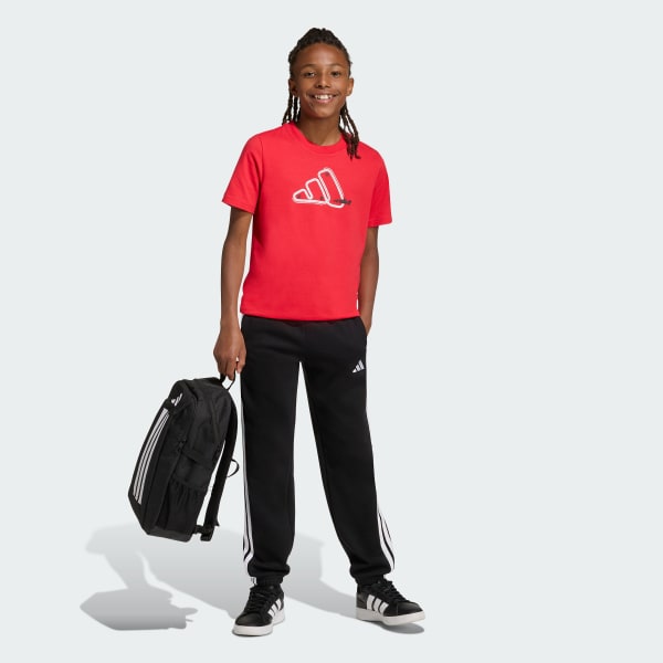 Red ADRENALINE AESTHETIC GRAPHIC T-SHIRT JUNIOR