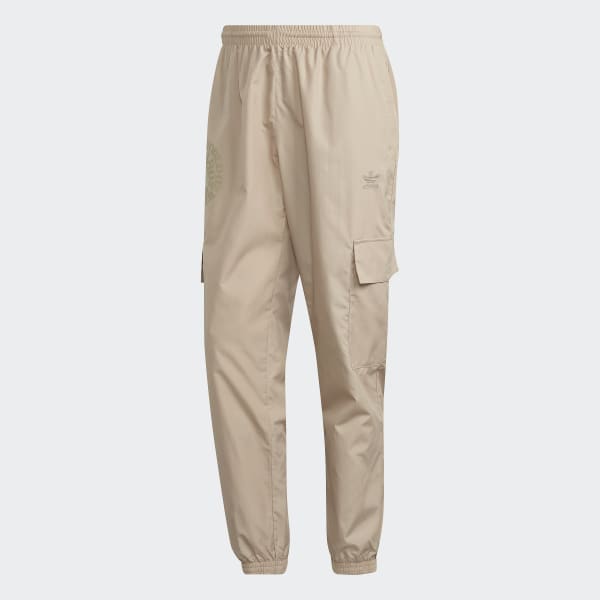 Beige Pants Cargo Ozworld Estampados RO309
