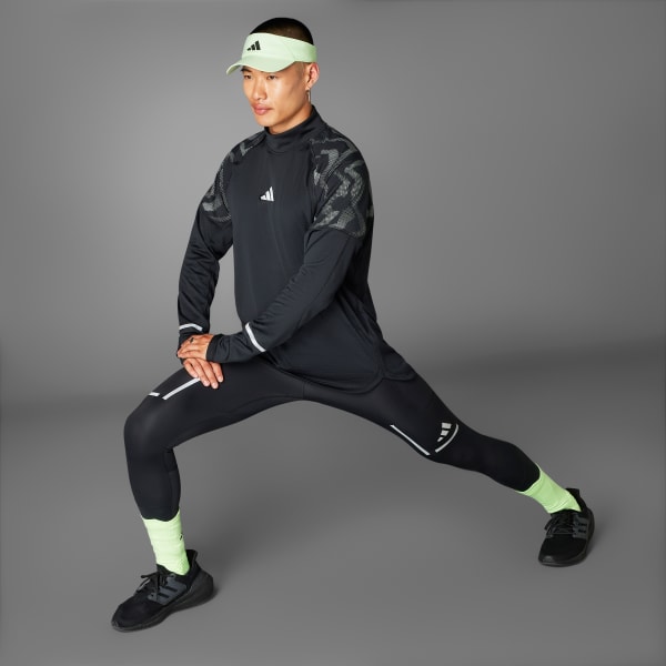 Nero Maglia Ultimate Hi Vis Reflective 1/2-Zip