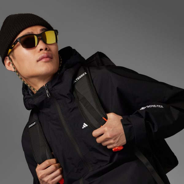 アディダス テレックス Xperior 2層構造 GORE-TEX パフォーマンスジャケット - ブラック | アディダス ジャパン