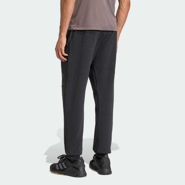 Negro Pantalón D4T Workout Tejido