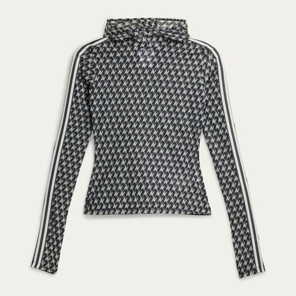口コミ・レビュー評価が高いおすすめ人気商品の通販 adidas by Avavav Mesh Allover Print Top - Black | adidas トップス