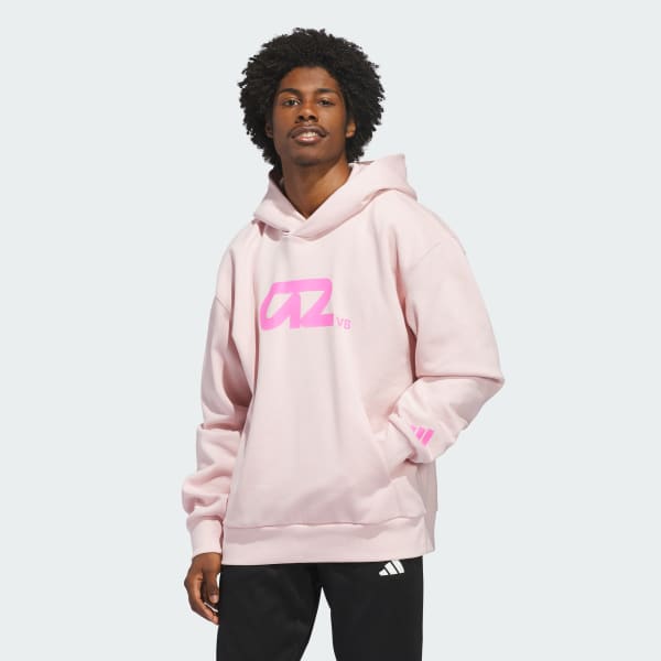 adidas LOVB Atlanta Graphics Hoodie - Pink | Free Shipping with