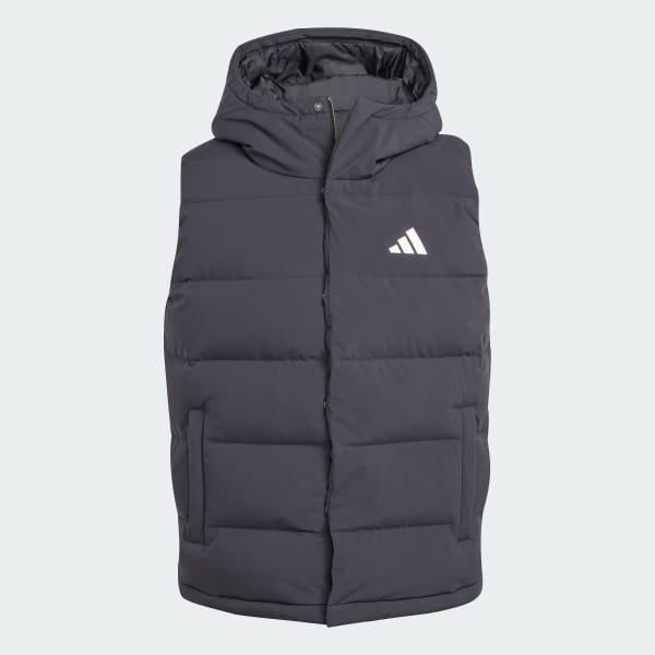adidas City Tech CLIMAWARM Padded Insulated Vest - Black | Free