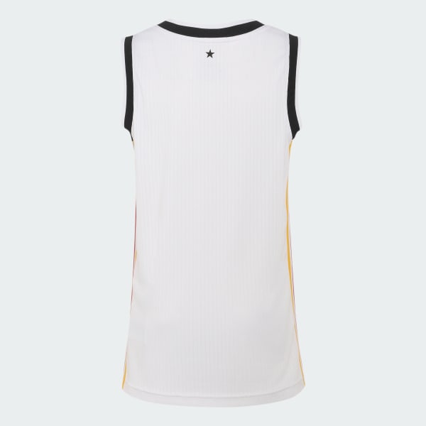 Branco CAMISOLA PRINCIPAL DE BASQUETEBOL DA DBB — JOVEM