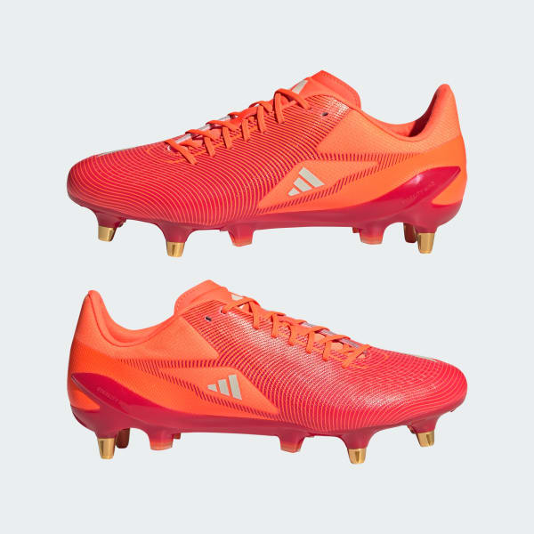 Chaussure de rugby Adizero RS15 Pro Terrain gras - Rouge adidas