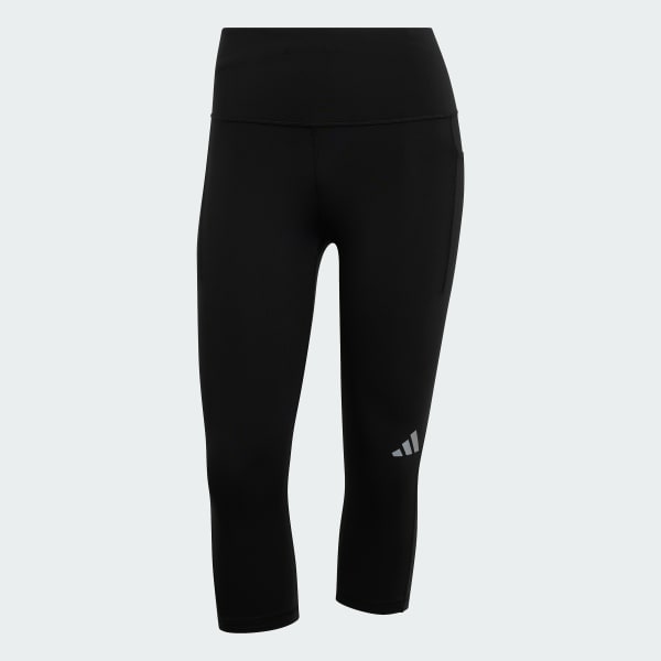 Svart ADI365 Running Climacool 3/4 Leggings