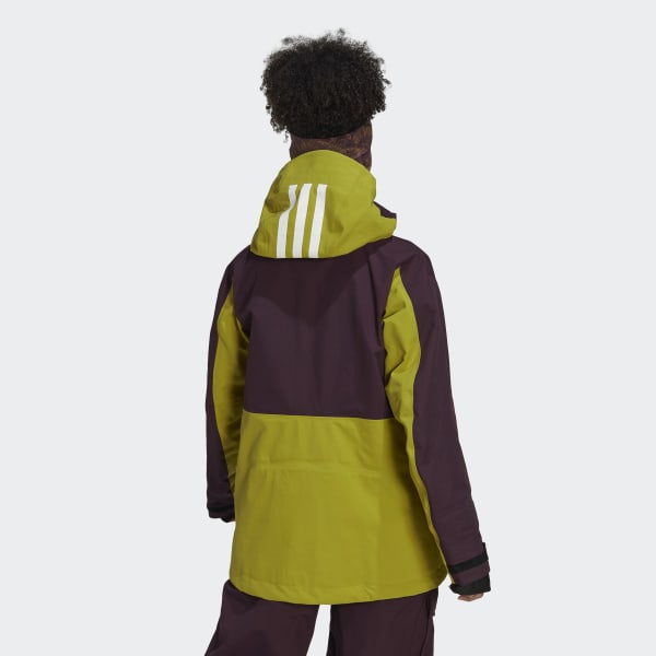 cervená BUNDA TERREX 3L POST-CONSUMER NYLON SNOW