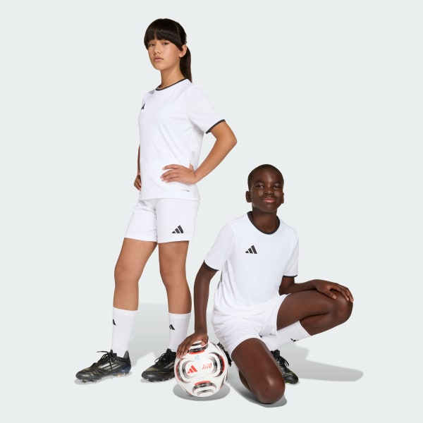 White Entrada26 Shorts Kids