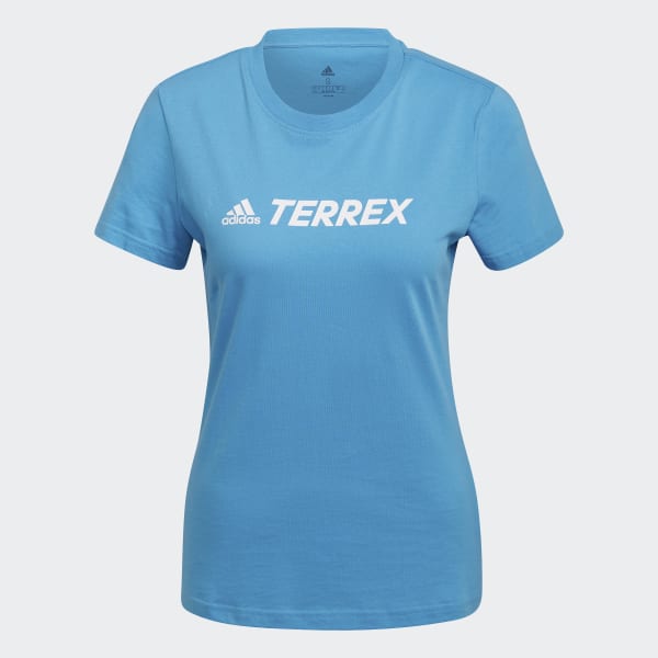Blauw Terrex Classic Logo T-shirt 29578