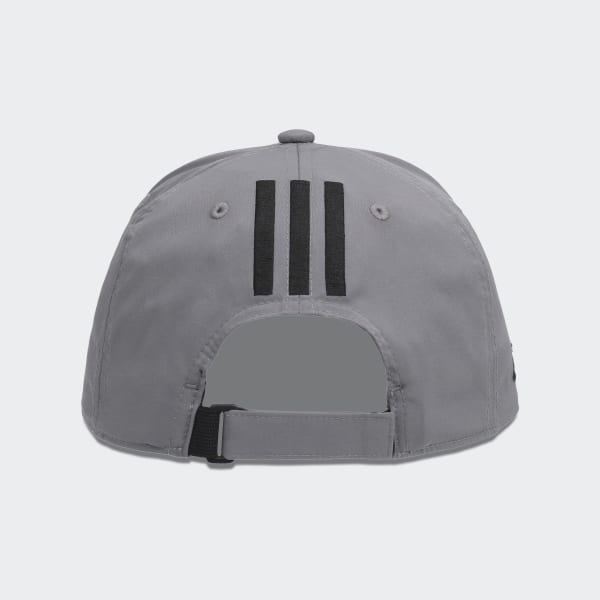 Grey Embossed Big Logo Cap