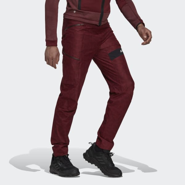 Bordeaux Pantaloni Terrex Techrock RAIN.RDY