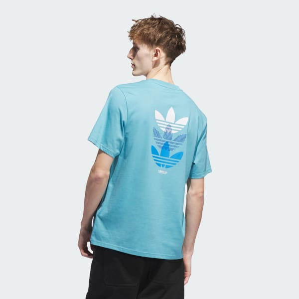 Azul Camiseta Skateboarding Triple Trefoil