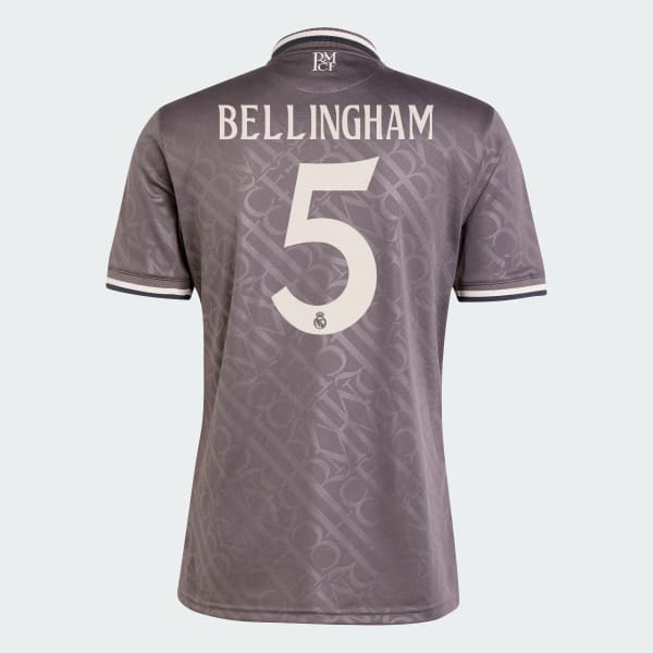 adidas Real Madrid Jude Bellingham 24 25 Third Jersey Brown Free Shipping with adiClub adidas US