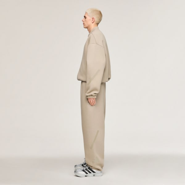 Beige adidas x entire studios Z.N.E. Uniform Knit bukser