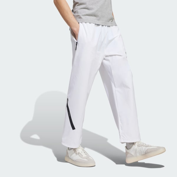 White adidas Z.N.E. Woven Pants