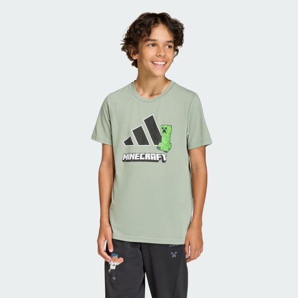 Verde PLAYERA DE ENTRENAMIENTO adidas MINECRAFT