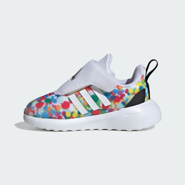 Adidas Fortarun 2.0 Shoes Kids Kids Cloud White Core Black Green 7K