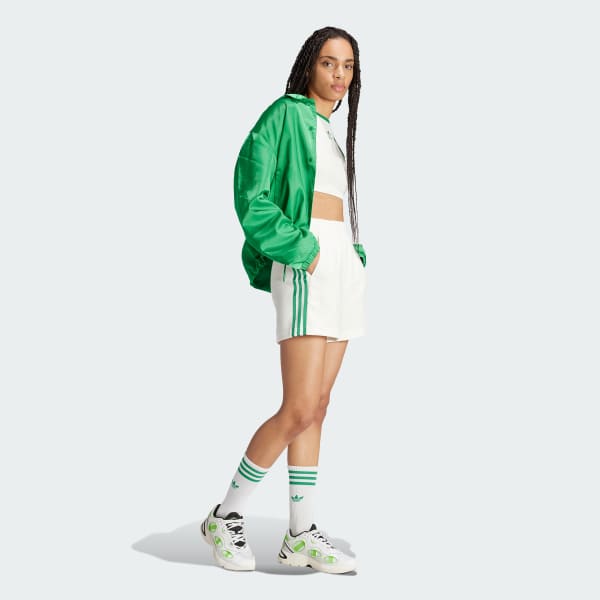 สีขาว เสื้อกล้ามทรงครอป adidas Originals