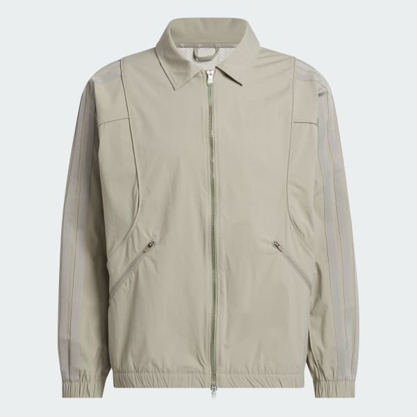 adidas Beyond Full-Zip Jacket - Beige | Free Shipping with