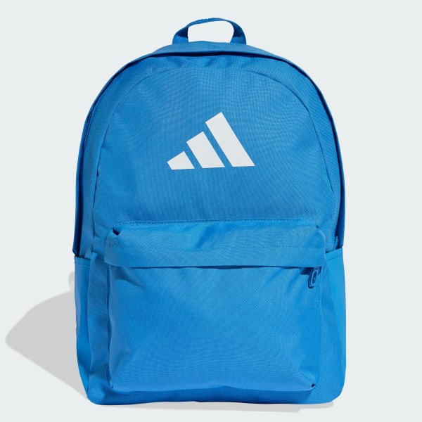 Biru Tas Ransel Classics Logo 3 Bar