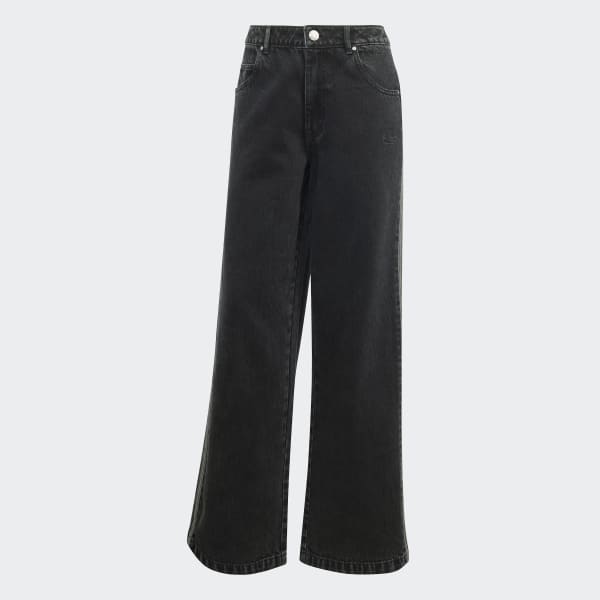★adidas originals★W ADICOLOR DENIM 3S TRACK PANTS★追跡可 adidas Adicolor Denim 3-Stripes Track Pants - Blue | Free
