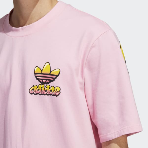 Roze Jeremy Scott T-shirt (Uniseks)