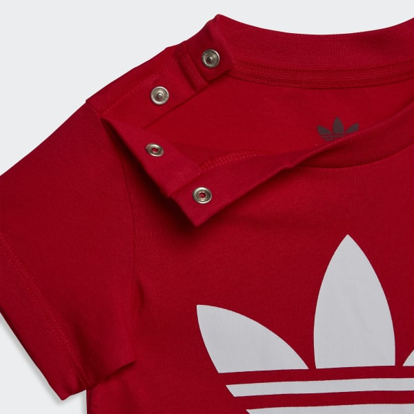Vermelho T-shirt Trefoil