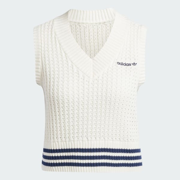 White adidas vest store
