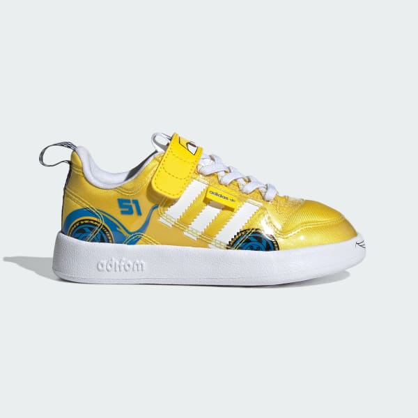 adidas Pixar Cars Adifom Forum 360 Shoes Kids - Yellow