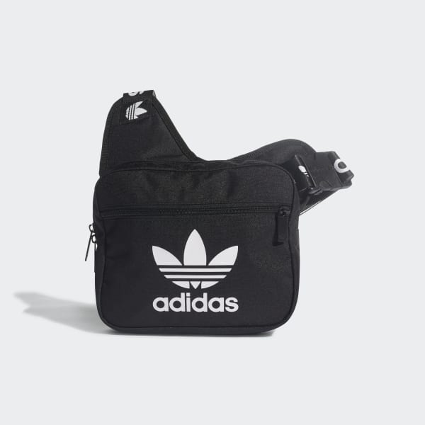 Rondlopen Luidspreker dek adidas Adicolor Sling Tas - Zwart | adidas Officiële Shop