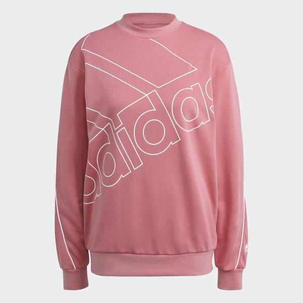 Adidas originals pink sweatshirt store