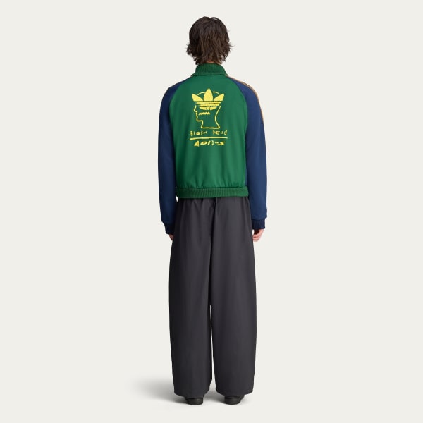 Vert Veste de survêtement Brain Dead