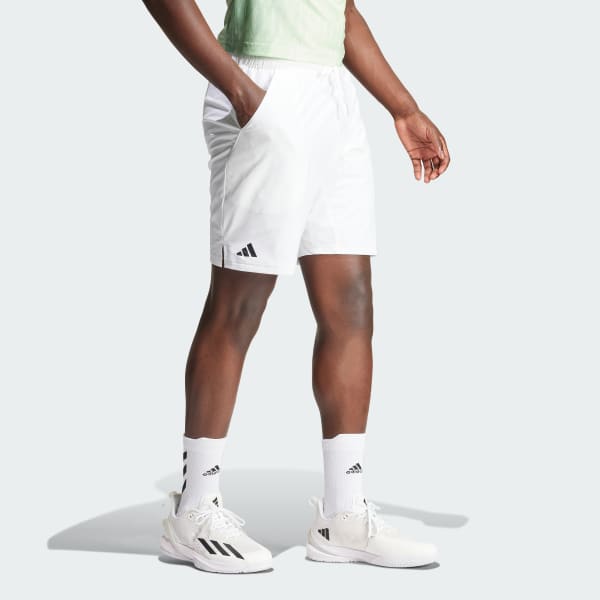 White Tennis Ergo Shorts