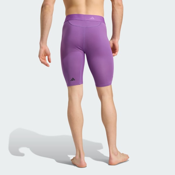 สีม่วง กางเกงปั่นจักรยานขาสั้น adidas X Jeremy Scott