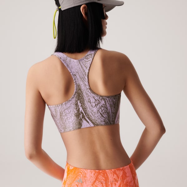 Violet Brassière de training True Purpose Power Impact adidas by Stella McCartney