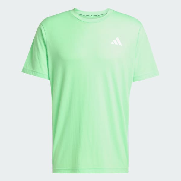 Verde Playera de Entrenamiento Train Essentials Feelready 3 Franjas