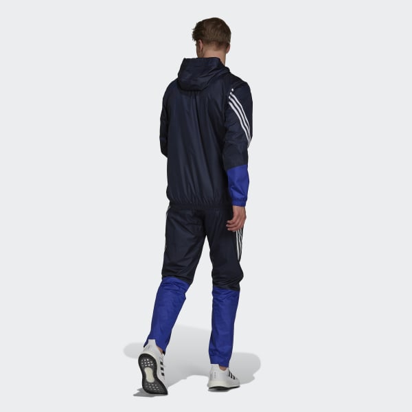 Blue adidas Sportswear Hooded Track Suit