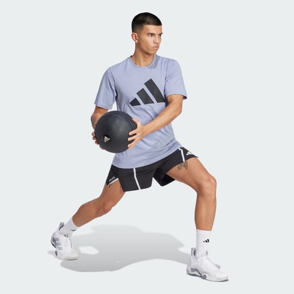 Purpura Polo de Entrenamiento Train Essentials Feelready Logo
