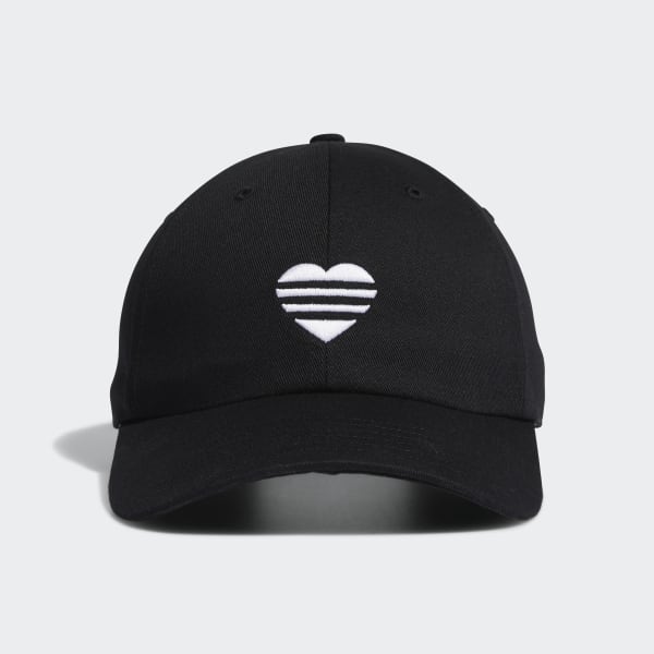 adidas 3-Stripes Heart Hat - Black | adidas US