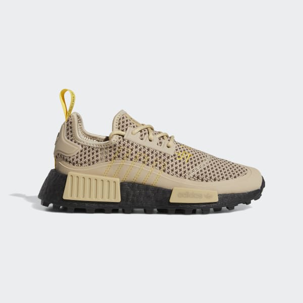 Brown Groot NMD_R1 Trail Junior Shoes LIN60