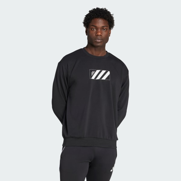 zwart Copa Graphic Sweatshirt