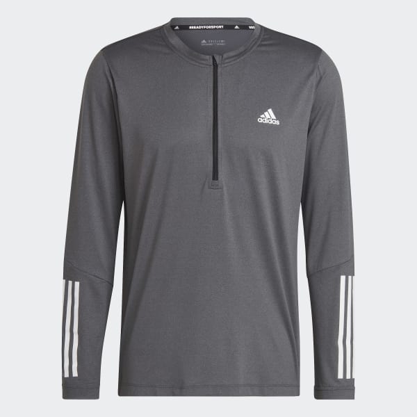 adidas Training 1/4-Zip Long-Sleeve Top - Black | adidas UK