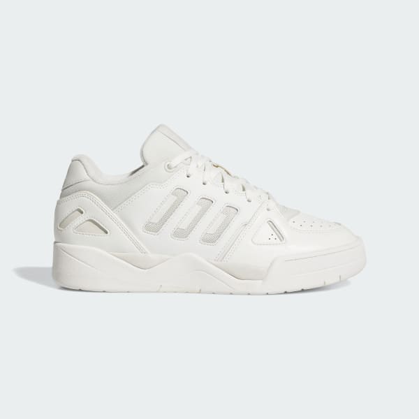 White Midcity Low Shoes