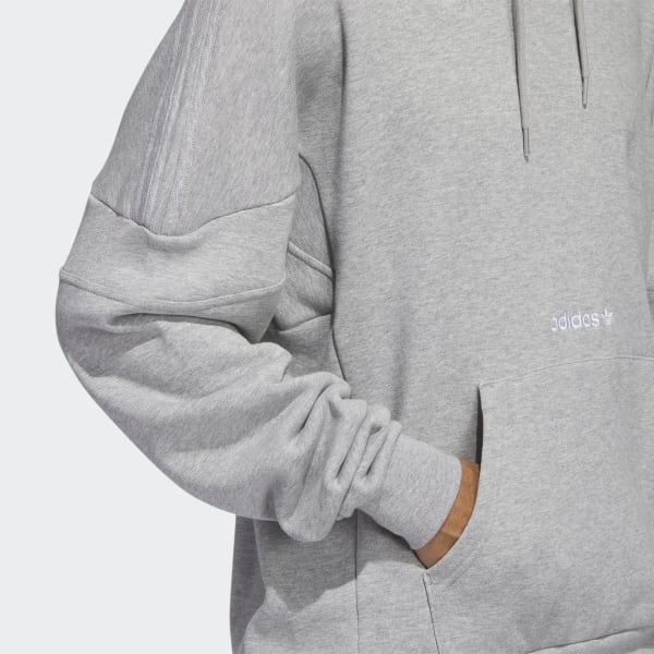 Gris Sweat-shirt à capuche Skateboarding CLR84 (Non genré)