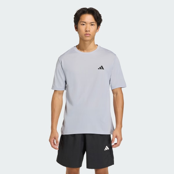 Grey WORKOUT ESSENTIALS BASE T-SHIRT